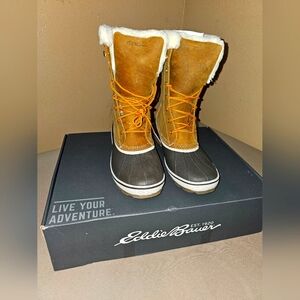 Eddie Bauer Men's Hunt Pac Faux Shearling-Lined Boot